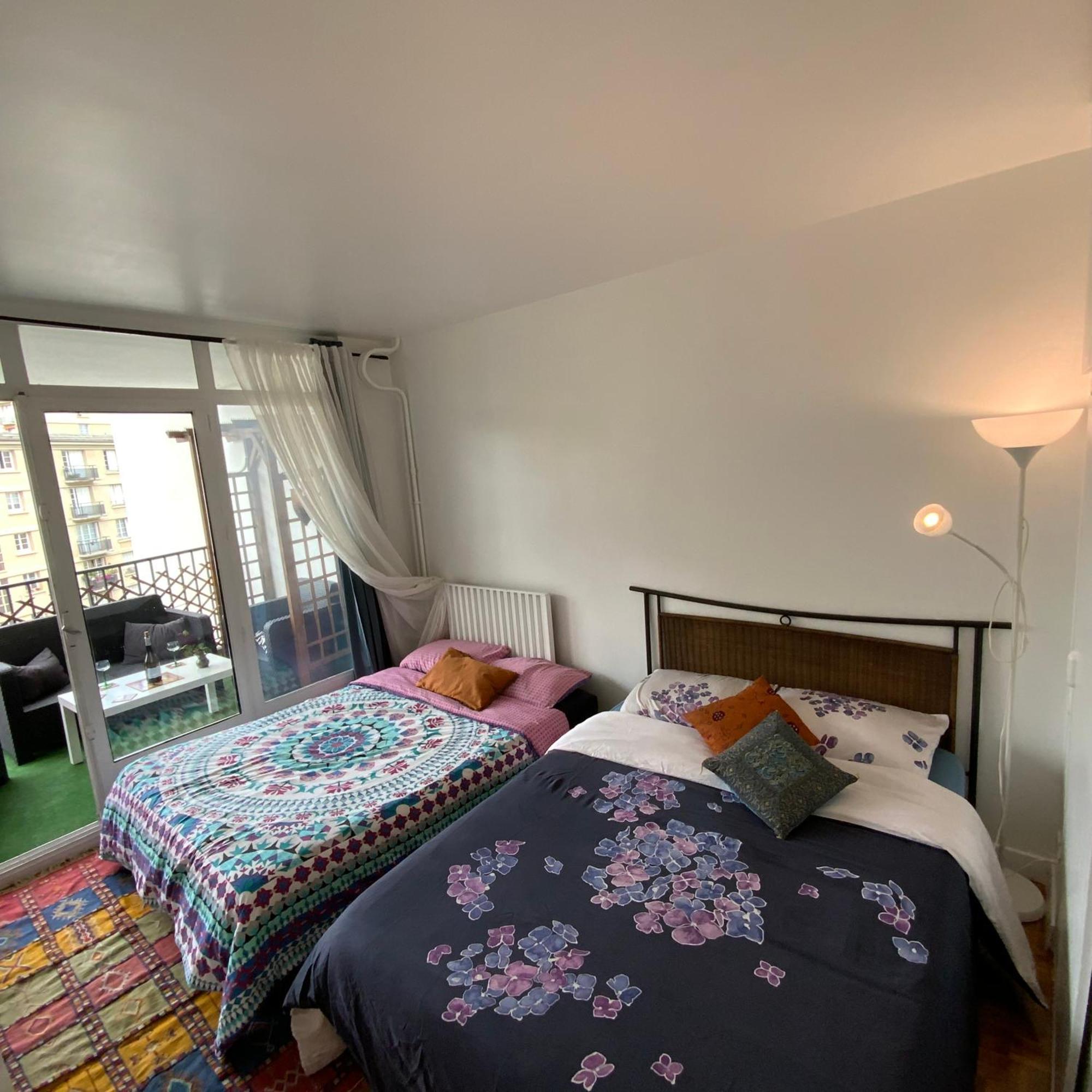 Chambre Chez L'Habitant Pres De Tour Eiffel Parijs Buitenkant foto