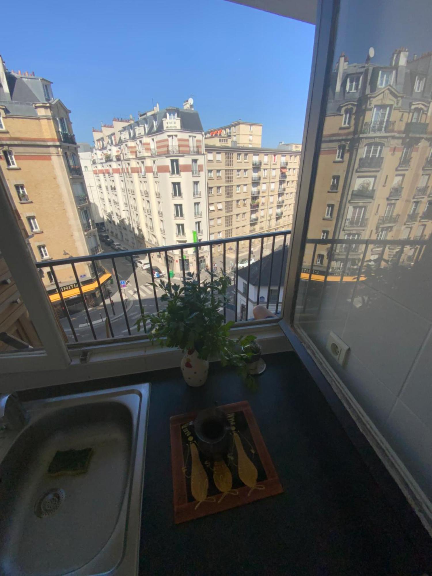 Chambre Chez L'Habitant Pres De Tour Eiffel Parijs Buitenkant foto